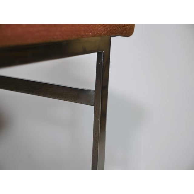 Mid-Century Chairs in Chrome and Fabric, 1970s, Set of 4 For Sale - Image 17 of 18