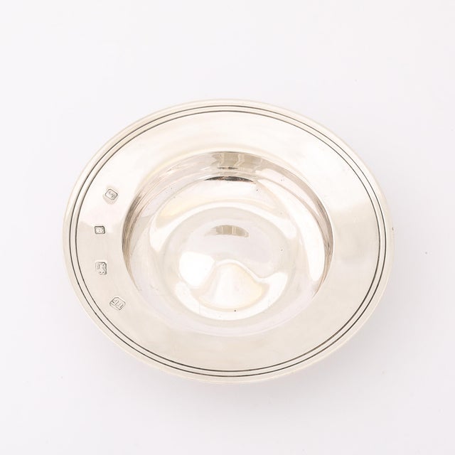 Art Deco Sterling Silver Dish Signed and Hallmarked Theo Fennel For Sale - Image 4 of 10