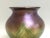 2000 - 2009 Bohemian Czech Republic Art Glass Vase - Loetz Style For Sale - Image 5 of 9