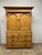 Antique English Pine Linen Press For Sale - Image 9 of 12