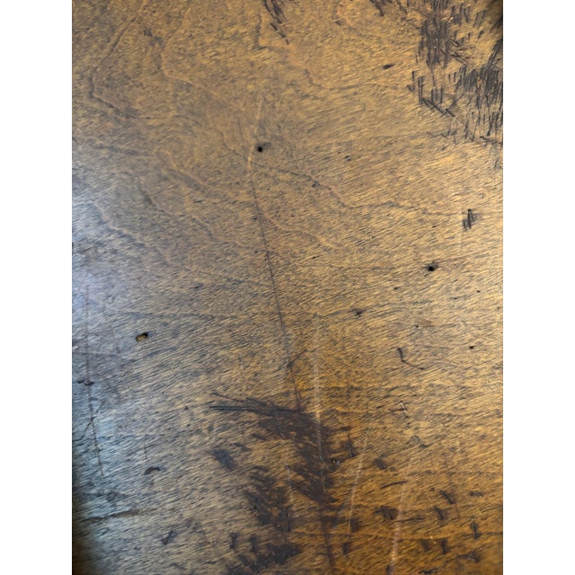 Early 20th‑Century Queen Anne Style Mahogany Tea Table For Sale - Image 11 of 12