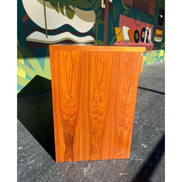 Danish Teak Desk/Vanity For Sale - Image 10 of 11
