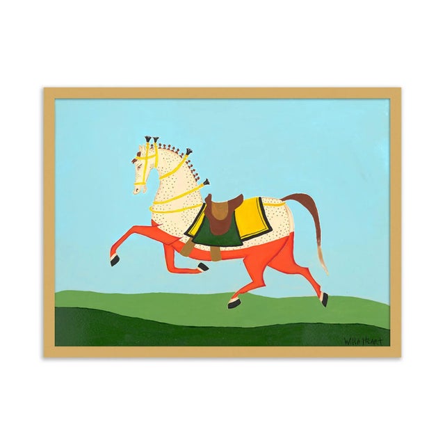 Willa Heart Beauregard & Sandlewood by Willa Heart in Gold Frame, Small Art Print For Sale - Image 4 of 4