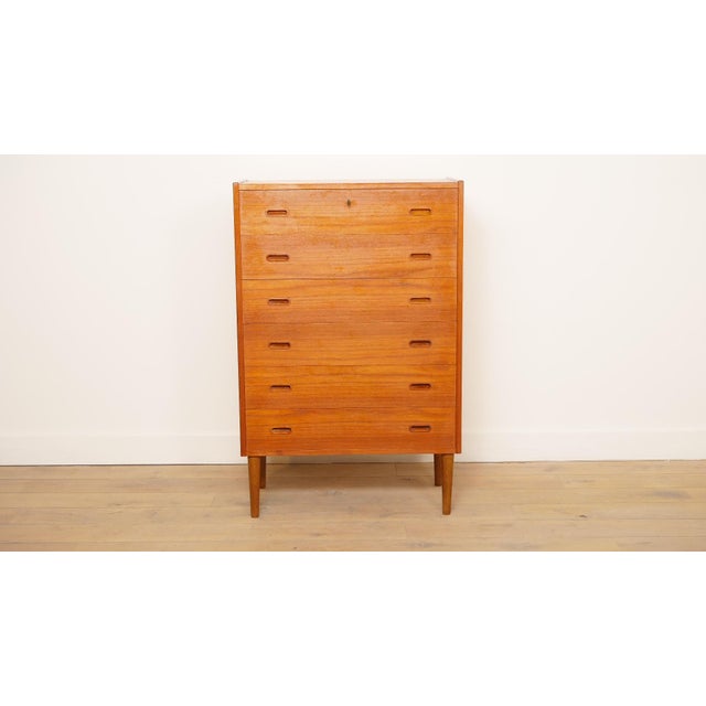 Vintage Danish Teak Chest of Drawers For Sale - Image 14 of 14