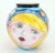 Denise Ford Portrait Decorated Ceramic Faces Vase for Ganz, c.1990 For Sale - Image 4 of 13
