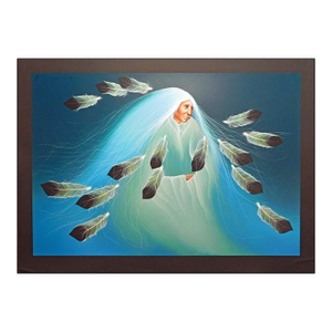 Frank Howell "A Blue Sea Rising" 1994 Original Serigraph Hand Signed