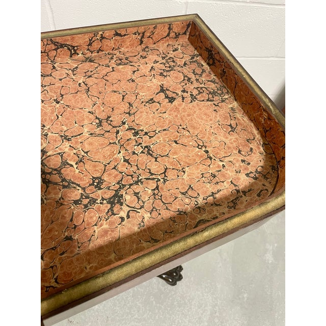 Antique Flip-Top Games Table For Sale - Image 9 of 18