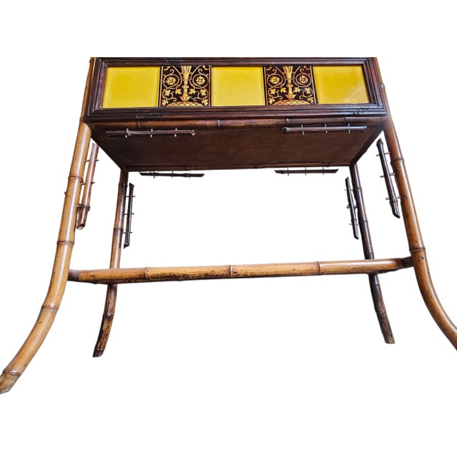 19th Century Aesthetic Movement Bamboo Planter For Sale - Image 9 of 9