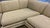 Milo Baughman Vintage Mid Century Modern Milo Baughman Style Chrome Base 3 Piece Sectional Sofa For Sale - Image 4 of 7