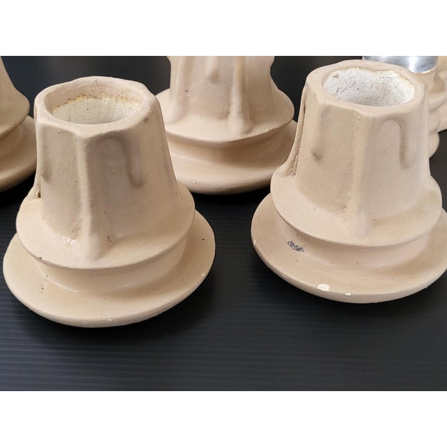 Vintage Plaster Wall Lights, 1940s, Set of 2 For Sale - Image 12 of 13