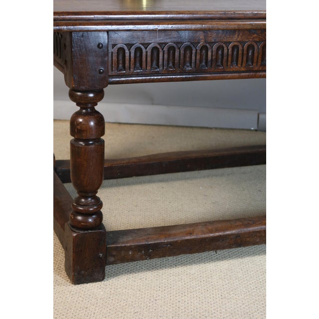 Wood Antique Renaissance Style Table, 1800s For Sale - Image 7 of 10