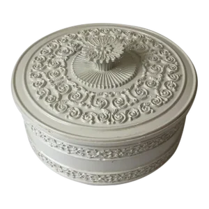 Vintage Italian Mottahedeh Lidded Compote Bowl