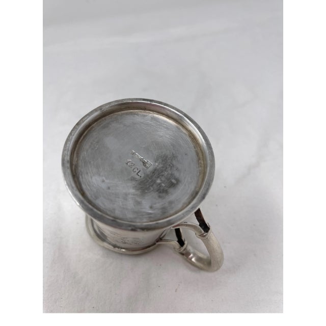 Metal 19th Century Hotel Silver Creamer For Sale - Image 7 of 8