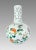 Large Summer Flower Hand Painted Vase, Chinese Tianqiuping White Porcelain, With Vines & Butterflies, Signed H22" For Sale - Image 4 of 10
