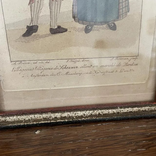 Professions Regions of the Netherland, 1800s, Set of 3 For Sale - Image 6 of 10