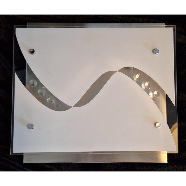 Silver Vintage German Ceiling Lamp by Briloner Leuchten, 2000s For Sale - Image 8 of 8
