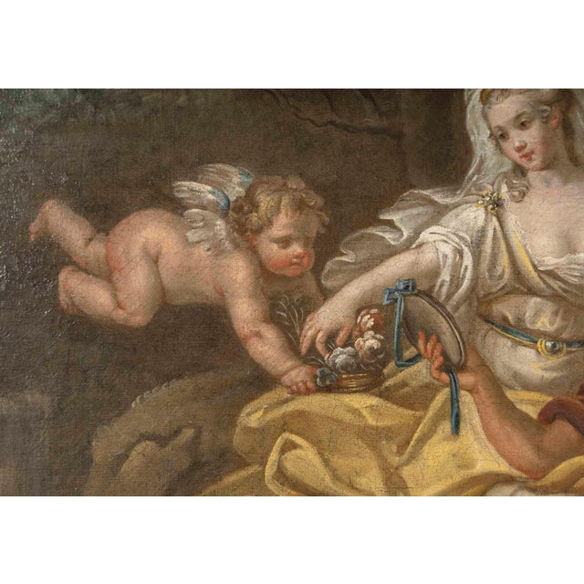 French School Artist, Mythological Scene, Early 19th Century, Oil on Canvas For Sale - Image 3 of 10