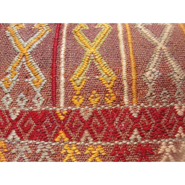 Kilim Rug Pillow For Sale - Image 4 of 11