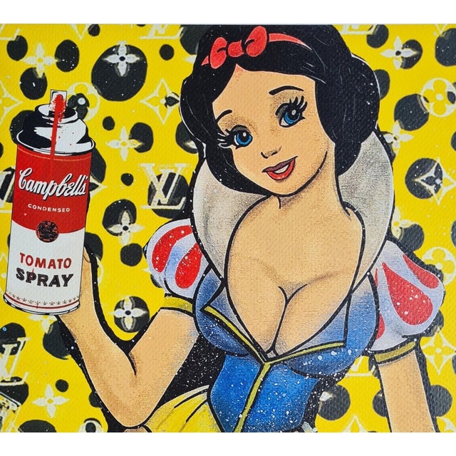 Paper Death Nyc - Snow White - Limited Edition With Certificate For Sale - Image 7 of 10