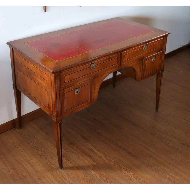 French Louis XVI Style Desk For Sale - Image 12 of 14