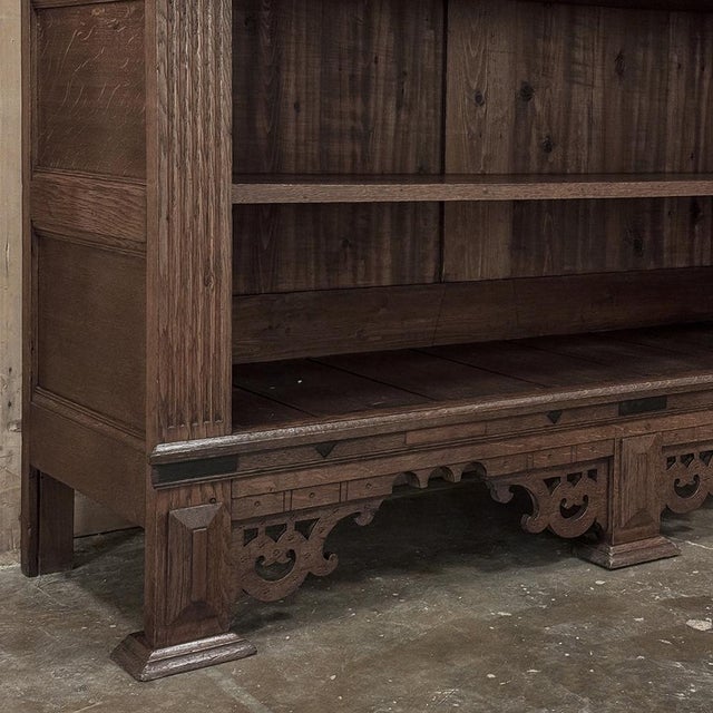 19th Century Dutch Renaissance Open Bookcase For Sale - Image 10 of 18