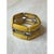 Mid-Century Modern Vintage Yellow Stretch Regency Bracelet For Sale - Image 3 of 12
