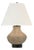Thomas O'Brien by Visual Comfort Signature Tahiti 25" Table Lamp in Ash with Linen Shade For Sale