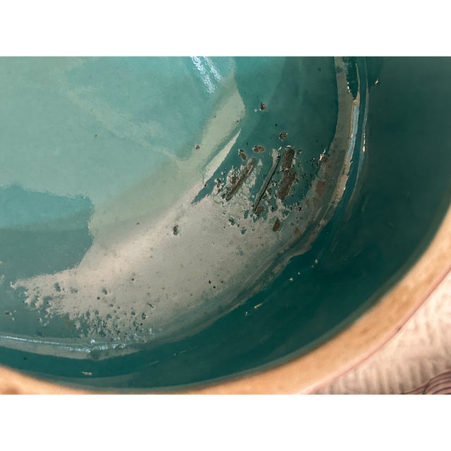 Mid 20th Century Chinoiserie Duck or Goose Tureen on Carved Wood Stand For Sale - Image 11 of 12