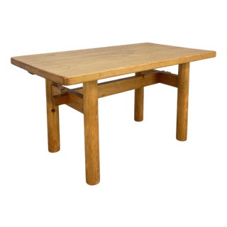 Pine Table for the Méribel Ski Resort, 1970s For Sale