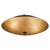 Mid-Century Modern Round Brass and Glass Flush Mount from Stilnovo, Italy, 1960s For Sale - Image 9 of 9