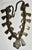 Museum quality 1960s Gilbert Ortega Zuni, rainbow man Squash necklace Weighs 360 g or approximately 12 ounces 27 inches long