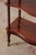 Wood Late 19th Century Victorian Mahogany 3-Tier Whatnot With Bobbin Legs on Casters For Sale - Image 7 of 11