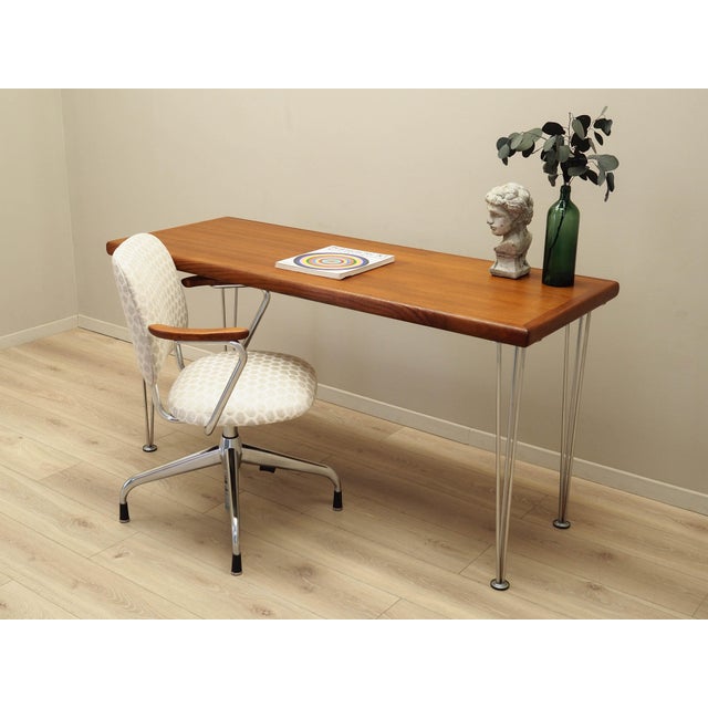 Danish Teak Desk, Denmark, 1970s For Sale - Image 4 of 18