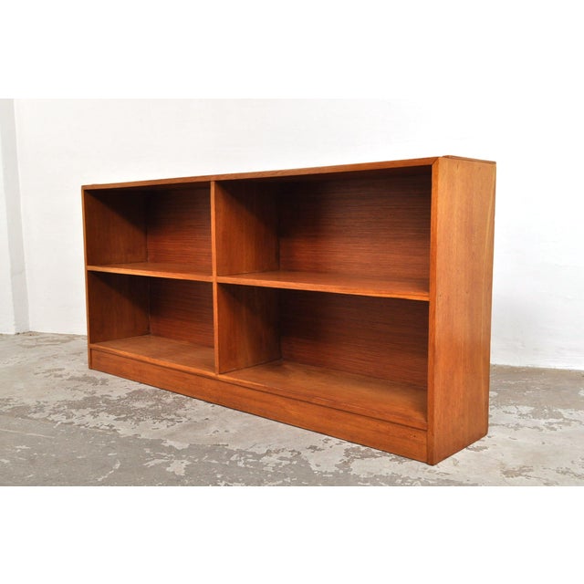 1950s Vintage Oak Bookcase, 1930s For Sale - Image 5 of 10