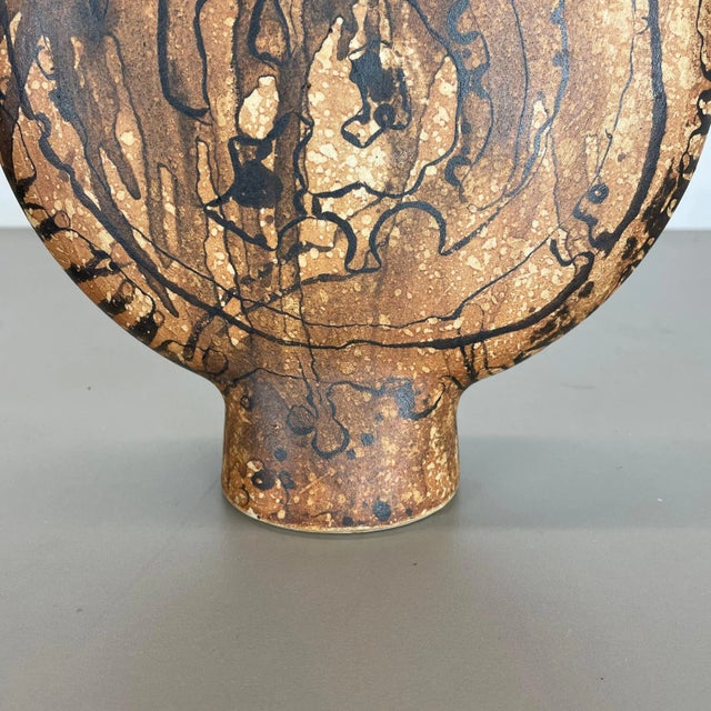 Large German Ceramic Studio Pottery Vase from Gerhard Liebenthron, 1970s For Sale - Image 18 of 18