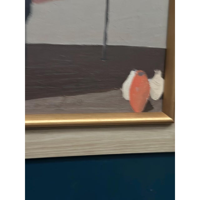 Eric Andreas Ros, Desert Market, 1950s, Oil Painting on Canvas, Framed For Sale - Image 7 of 14