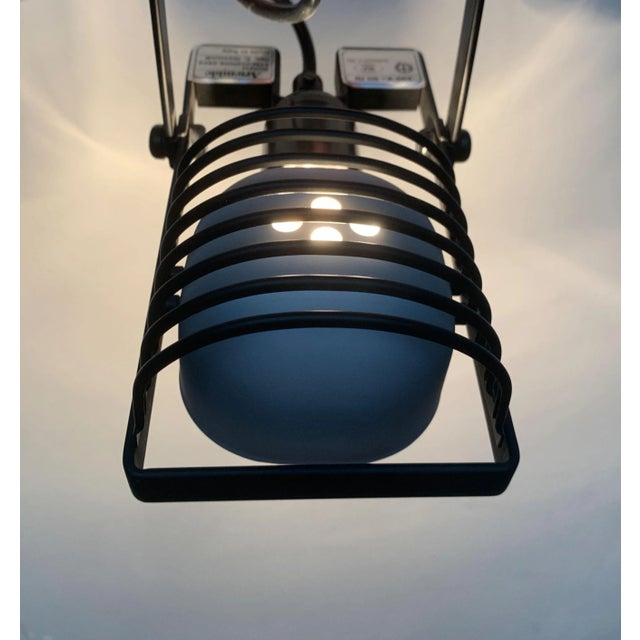 Mid-Century Italian Synthesis Suspension Cable Pendant by Ernesto Gismondi for Artemide For Sale - Image 13 of 18