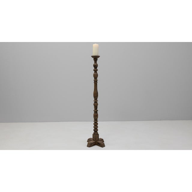 19th Century 19th Century French Wooden Candlestick For Sale - Image 5 of 18