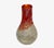 1970s Vintage Hand-Blown Pulled-Feather Studio Art Glass Vase (14") For Sale - Image 5 of 8