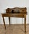 English Oak Writing Desk with Raised Gallery and Drawers, 1930s For Sale - Image 3 of 17