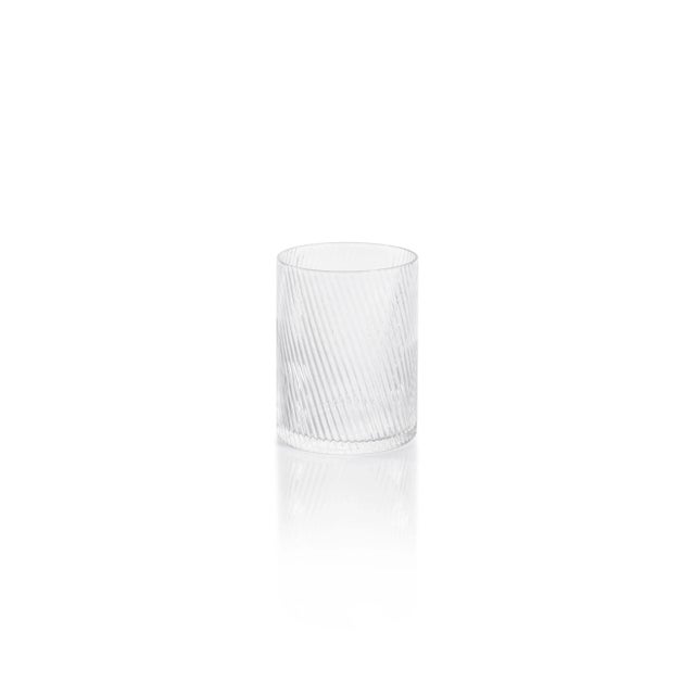 Chadwell Rippled Rock Glasses, Set of 6 | Chairish