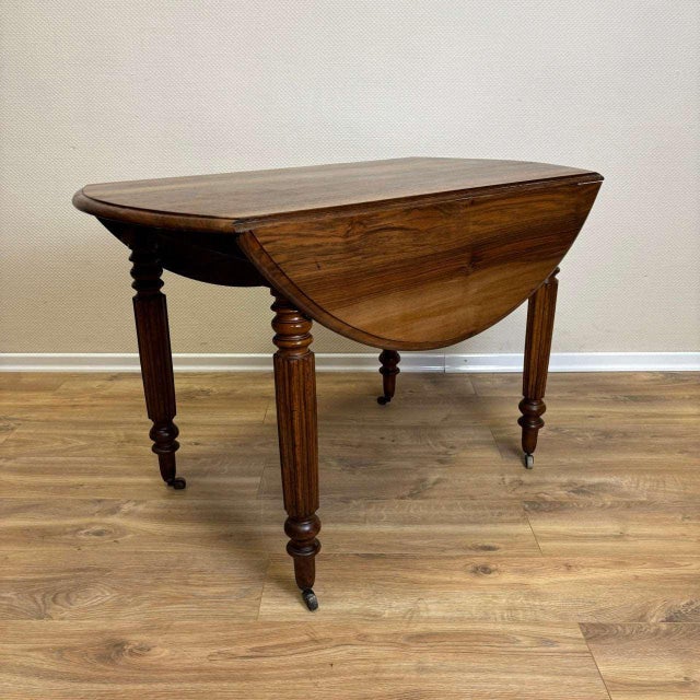 Antique Round Dining Table, France For Sale - Image 14 of 14