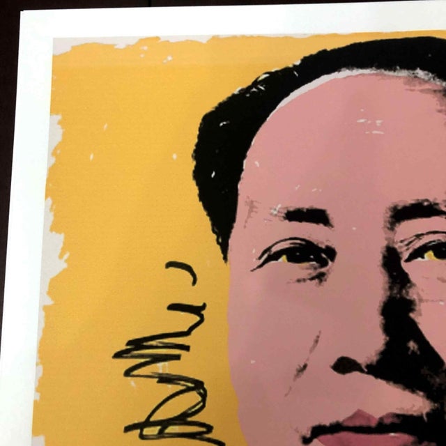 1990s After Andy Warhol "Mao Zedong" Lithograph For Sale - Image 6 of 11