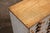 Metal Antique 45-Drawer Industrial Hardware Cabinet on Cast Iron Legs For Sale - Image 7 of 16