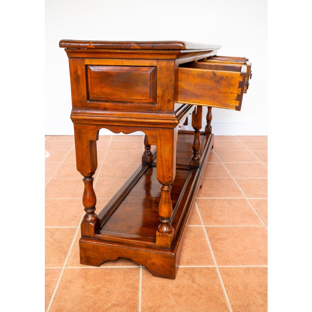 Brown Georgian Sideboard from Theodore Alexander, 1990s For Sale - Image 8 of 18