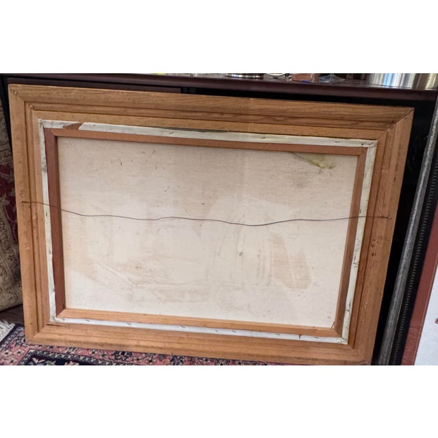 1970s Vintage Academic Still Life / Trompe L’Oeil–Style Composition – 43.5” X 31” For Sale - Image 5 of 5