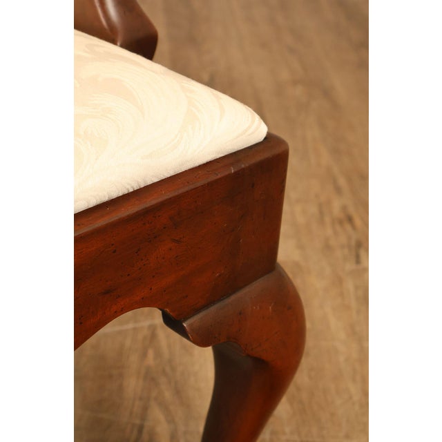 Kittinger Colonial Williamsburg Pair of Mahogany Armchairs CW 151 For Sale - Image 12 of 18