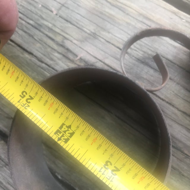 1920s Metal Scrollwork Wall Hanging For Sale - Image 11 of 12