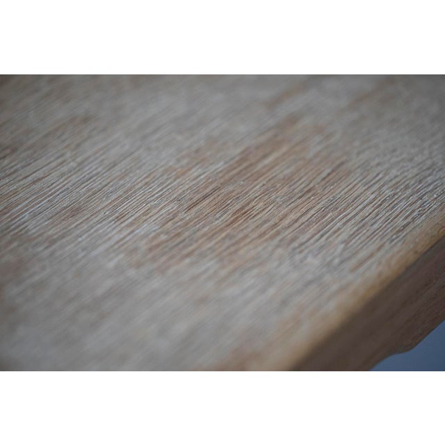 Sculptural Oak Table by Henning Kjærnulf, 1960s For Sale - Image 13 of 15