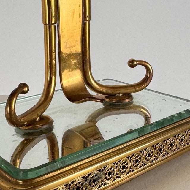 Italian Art Deco Vanity Mirror by Pier Luigi Colli, 1940s For Sale - Image 12 of 18